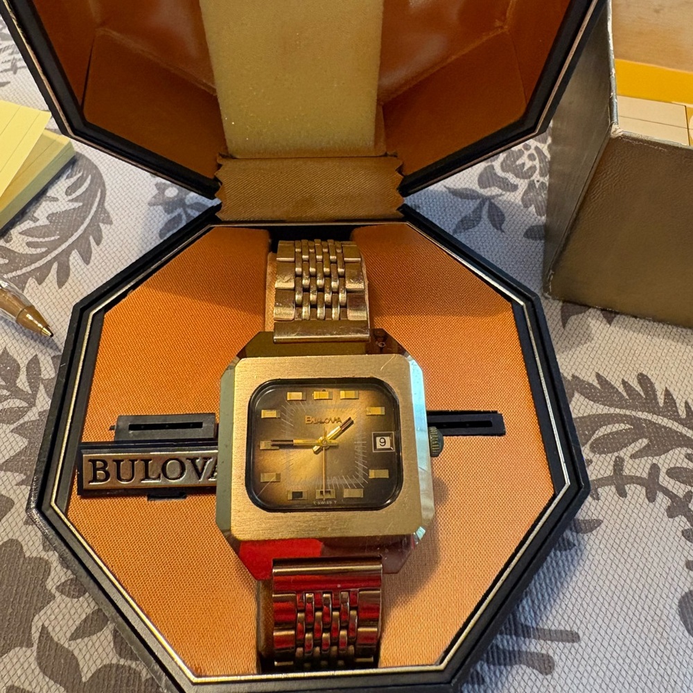 Bulova Gold and Silver Watch